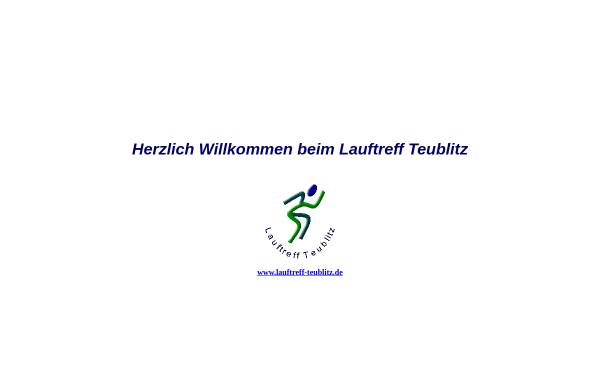 Vorschau von www.lauftreff-teublitz.de, Lauftreff Teublitz