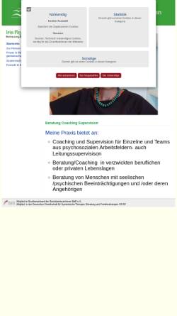 Vorschau der mobilen Webseite www.betreuung-und-beratung.de, Betreuung und Beratung, Iris Peymann