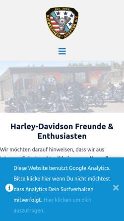 Vorschau der mobilen Webseite www.niederrhein-chapter.de, Niederrhein-Chapter e.V.