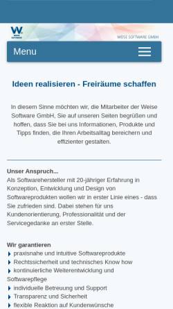 Vorschau der mobilen Webseite www.vordruckverlag.de, Vordruckverlag Weise GmbH