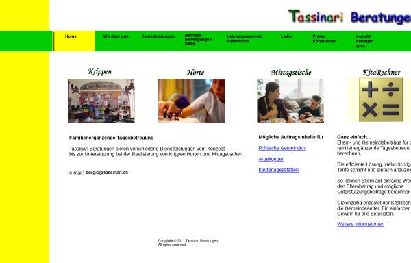 Tassinari Beratungen für Kindertagesstätten, Horte und Krippen