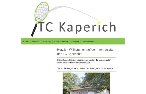 Vorschau von tc-kaperich.jimdo.com, Tennis-Club Kaperich e.V.