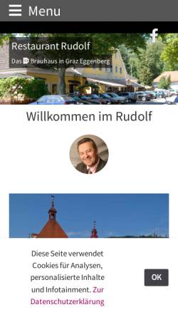 Vorschau der mobilen Webseite www.rudolf-brau.com, Rudolf