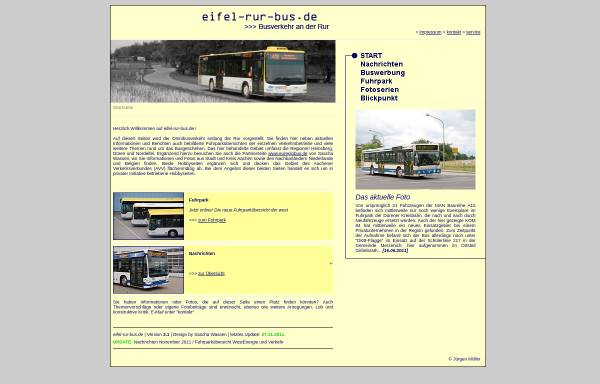Vorschau von www.eifel-rur-bus.de, eifel-rur-bus.de