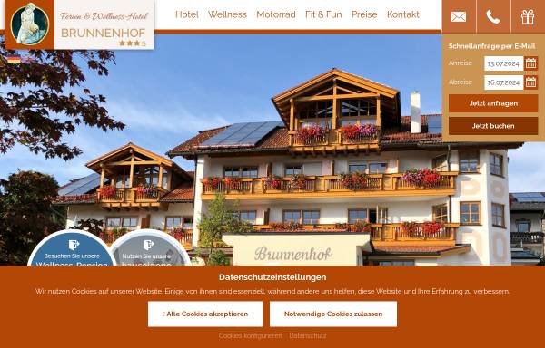 Hotel Brunnenhof mit Wellness-Residenz