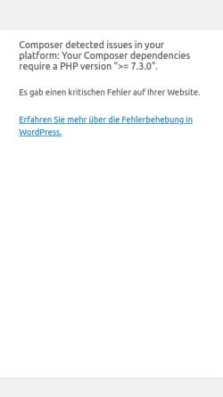 Vorschau der mobilen Webseite www.gazette.de, Ein zu Unrecht vergessener Erzähler