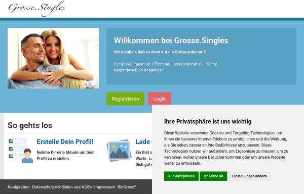 Vorschau von bingross.de, BinGross.de