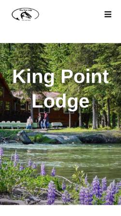 Vorschau der mobilen Webseite www.kingpointlodge.com, King Point Lodge