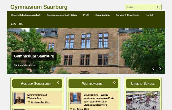 Vorschau von www.gymnasium-saarburg.de, Gymnasium Saarburg