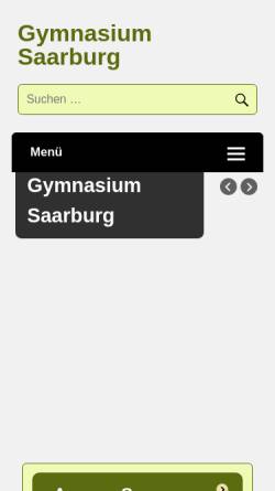 Vorschau der mobilen Webseite www.gymnasium-saarburg.de, Gymnasium Saarburg