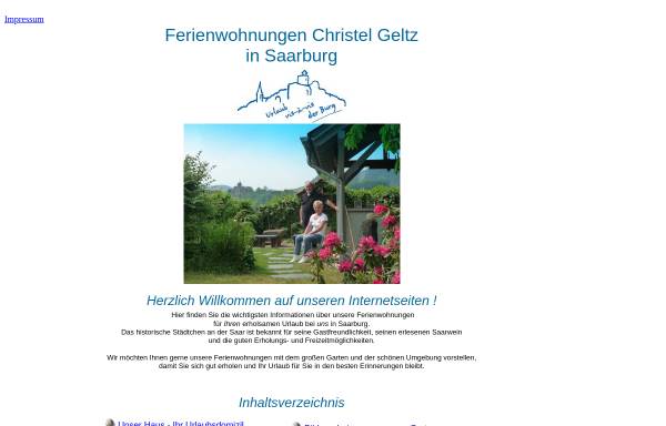 Vorschau von www.feriengeltz.de, Ferienwohnung Geltz