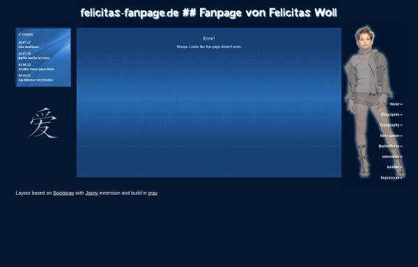 Vorschau von www.felicitas-fanpage.de, Samajona
