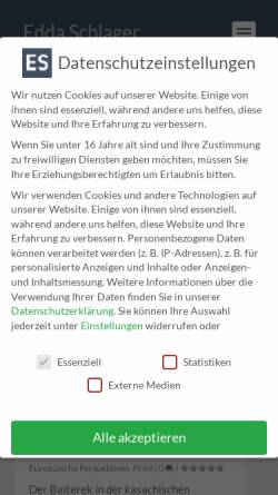 Vorschau der mobilen Webseite tengri.de, Tengri.de