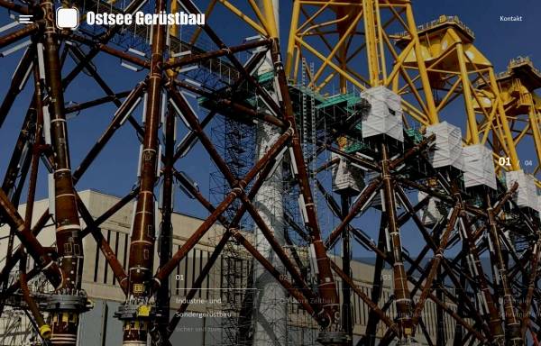 Vorschau von www.ostsee-geruestbau.de, Ostsee Gerüstbau GmbH