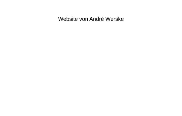 Vorschau von www.werske.de, Werske, Andre