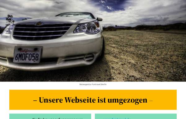 Vorschau von www.mietwagen4rent.de, Reiseagentur Funtravel
