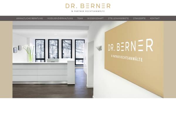 Vorschau von www.berner-insolvenzverwaltung.de, Dr. Berner Insolvenzverwaltung