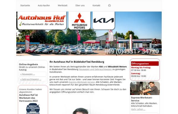 Vorschau von www.autohaus-huf.de, Autohaus Huf GmbH