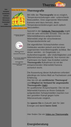 Vorschau der mobilen Webseite www.thermo-kraft.de, Kraft, Bernhard