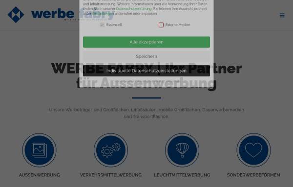 Vorschau von www.werbefabry.de, Werbe Fabry GmbH und Co. KG