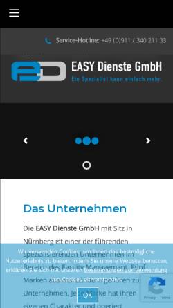 Vorschau der mobilen Webseite www.elite-24.de, Elite AG