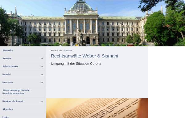 Vorschau von www.weber-kollegen.de, Rechtsanwaltskanzlei Weber & Kollegen