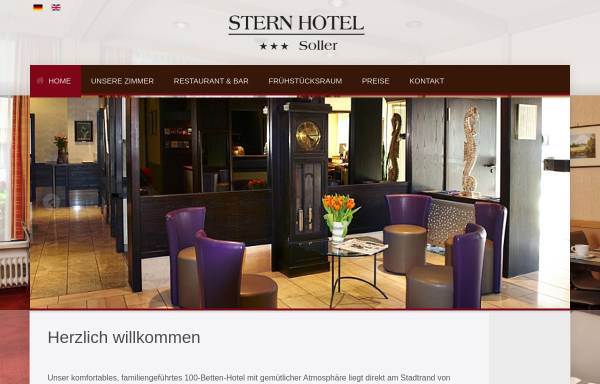 Vorschau von www.stern-hotel-soller.de, Sternhotel Soller