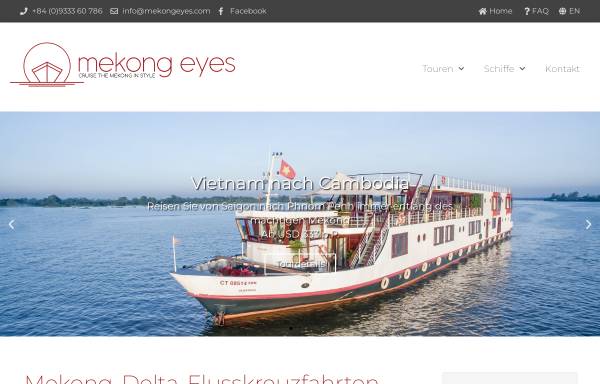 Vorschau von mekongeyes.com, Mekong Eyes