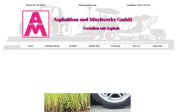 Vorschau von www.asphaltbau.info, Asphaltbau und Mischwerke GmbH