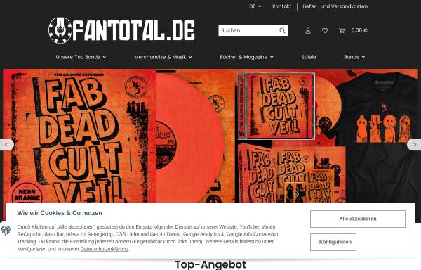 Vorschau von www.fantotal.de, Fantotal, Sebastian Tiller