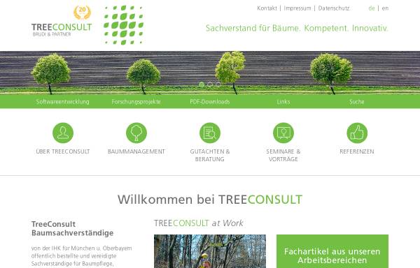 Vorschau von www.tree-consult.org, Brudi & Partner TreeConsult