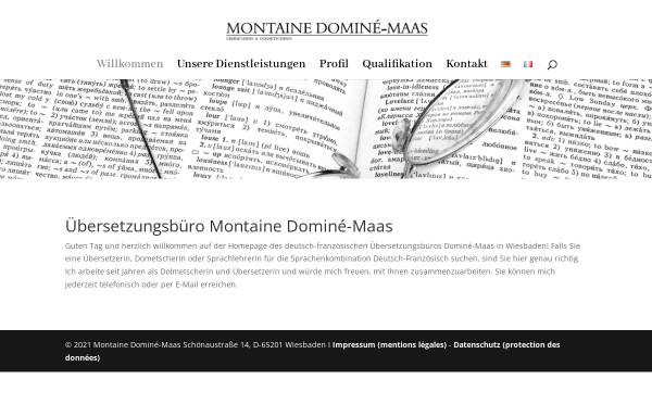 Übersetzungsbüro Montaine Dominé-Maas