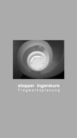 Vorschau der mobilen Webseite www.stopperingenieure.de, Dipl. -Ing. Ralf Stopper