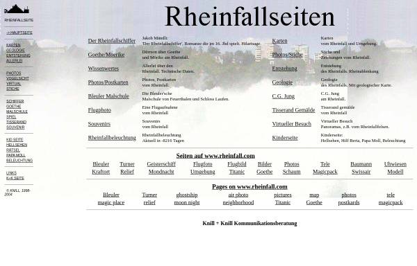 Vorschau von knill.com, Rheinfallseiten