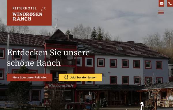 Vorschau von www.windrosen-ranch.de, Windrosen Ranch Inhaber Daniela Orth