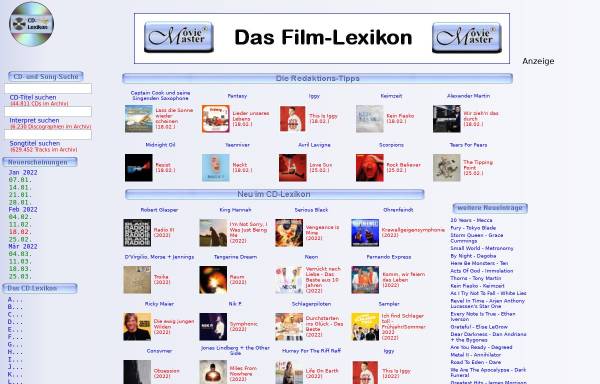 Vorschau von www.cd-lexikon.de, CD-Lexikon