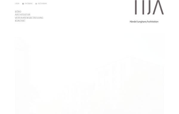 Vorschau von www.haendel-junghans.de, Händel & Junghans Architekten