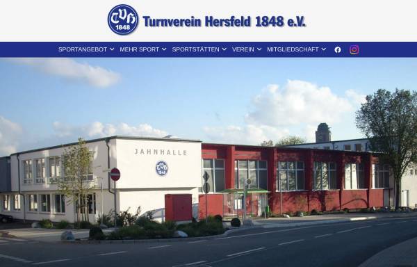 Vorschau von turnverein-hersfeld.de, Turnverein Hersfeld 1848 e.V.