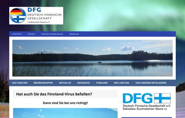 Vorschau von www.dfg-hessen.de, Deutsch-Finnische Gesellschaft Hessen e.V.
