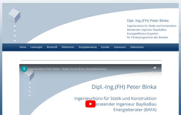 Vorschau von www.binka.de, Binka, Peter