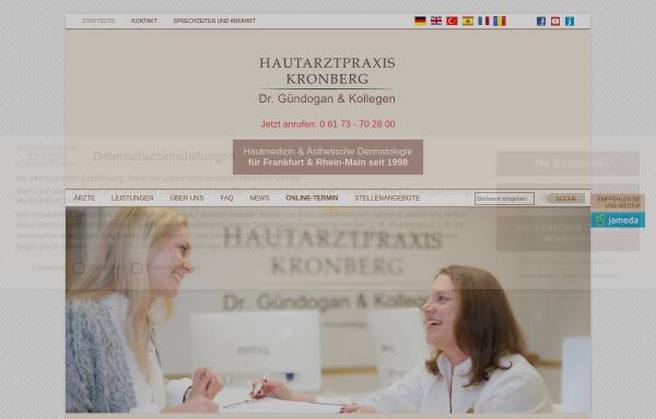 Vorschau von www.hautarztpraxis-kronberg.de, Gündogan, Dr. med. Cüneyt