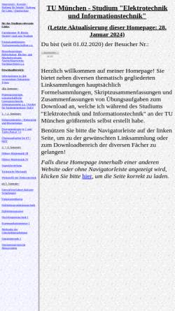 Vorschau der mobilen Webseite studium.simonblank.de1.cc, Studium der Elektrotechnik und Informationstechnik