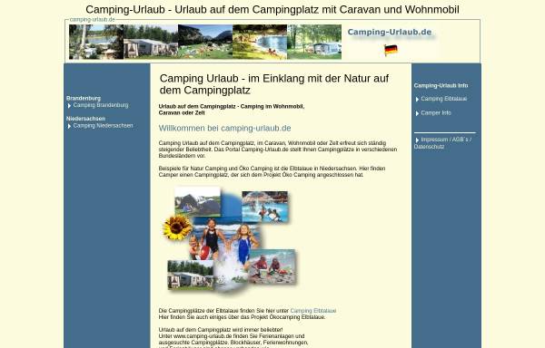 Vorschau von camping-urlaub.de, Camping- Urlaub