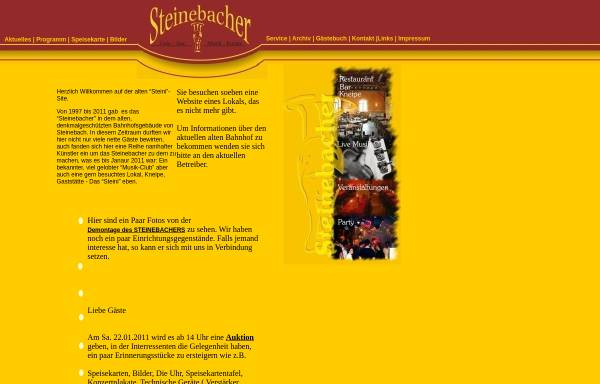 Vorschau von www.steinebacher.de, Steinebacher