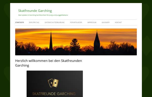 Vorschau von www.skatfreunde-garching.de, Skatfreunde Garching
