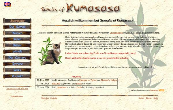 Vorschau von www.kumasasa.de, Somalis of Kumasasa