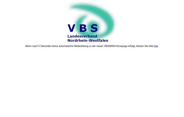 Vorschau von www.vbsnrw.de, Verband der Blinden- uns Sehbehindertenpädagogen und -pädagoginnen, Landesverband NRW