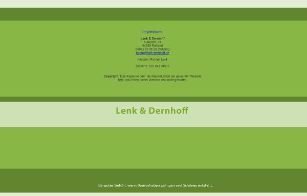 Vorschau von www.lenk-dernhoff.de, Lenk & Dernhoff