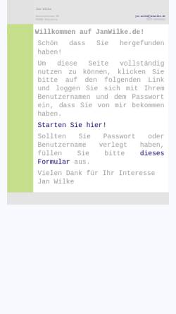 Vorschau der mobilen Webseite www.cojakewi.de, Cojakewi