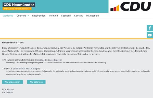 Vorschau von www.cdu-nms.de, CDU Neumünster